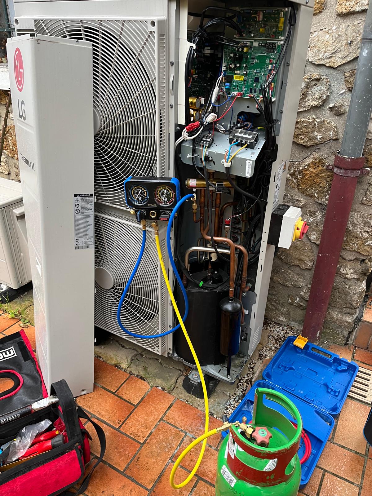 Recharge gaz PAC